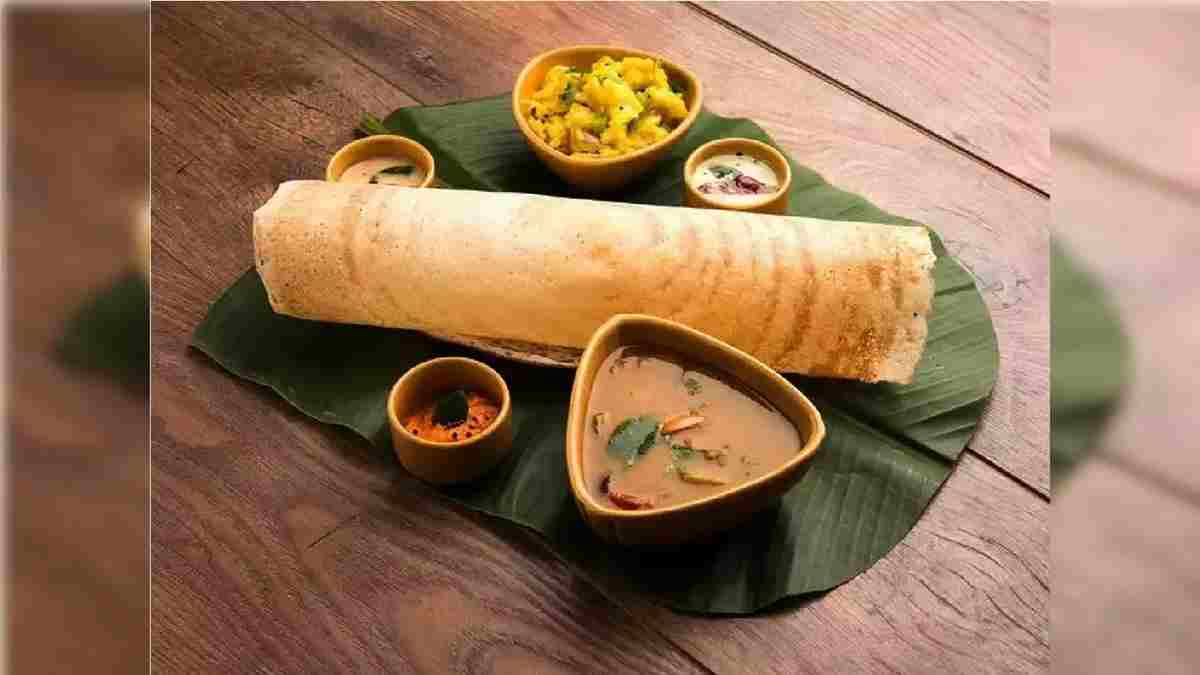 फरीदाबाद के इन डोसा छोले के स्वाद के दीवाने हुए लोग, रोजाना 1000 प्लेट चट कर जाते हैं ग्राहक Dosa