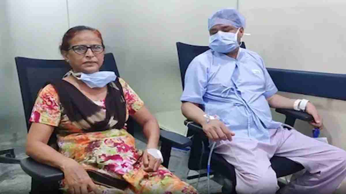 रक्षाबंधन पर बहन ने भाई को दिया 'जीवनदान', सब और हो रही चर्चा; रुला देगा दोनों का ये प्यार Faridabad Rakhi