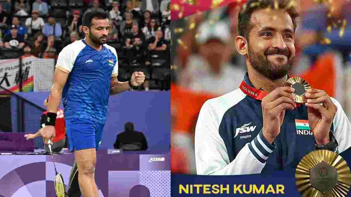 हरियाणा के खिलाड़ी नितेश ने झटका पेरिस पैराओलंपिक खेलों में गोल्ड मेडल, कभी हादसे में खो दिए थे पैर; पढ़ें इनकी प्रेरणादायक कहानी nitesh