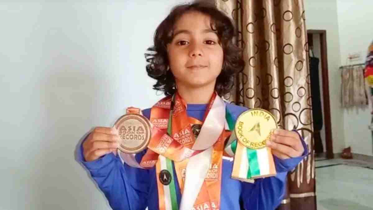 हरियाणा के मार्टिन मलिक ने छोटी उम्र में रचा इतिहास, 8 साल की उम्र में बना डाले 8 विश्व रिकॉर्ड Martin Malik