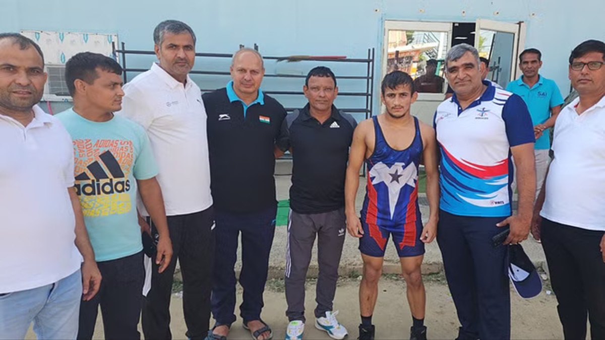U23 विश्व कुश्ती प्रतियोगिता के ट्रायल में छाए हरियाणवी, 23 पहलवानों ने कटाया अल्बानिया का टिकट Sonipat Games