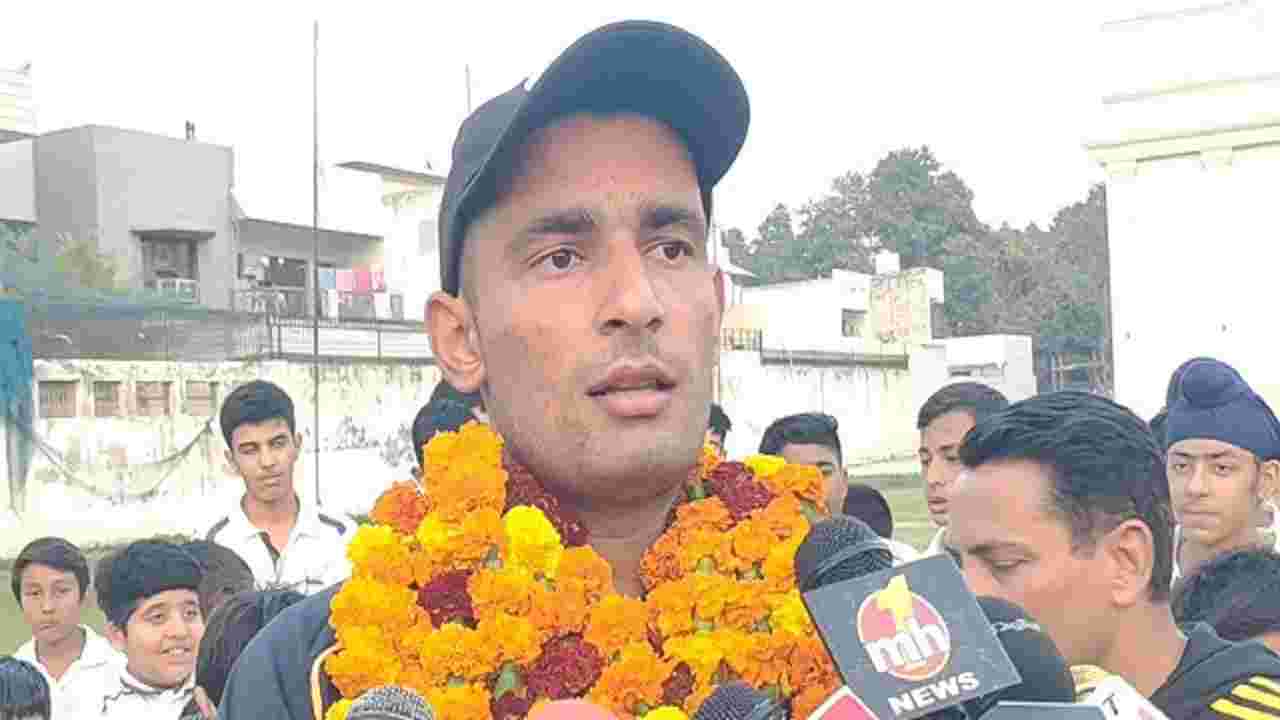 AK47 के नाम से मशहूर हरियाणा के अंशुल कंबोज, 10 विकेट लेकर रच दिया इतिहास Ashul Kamboj