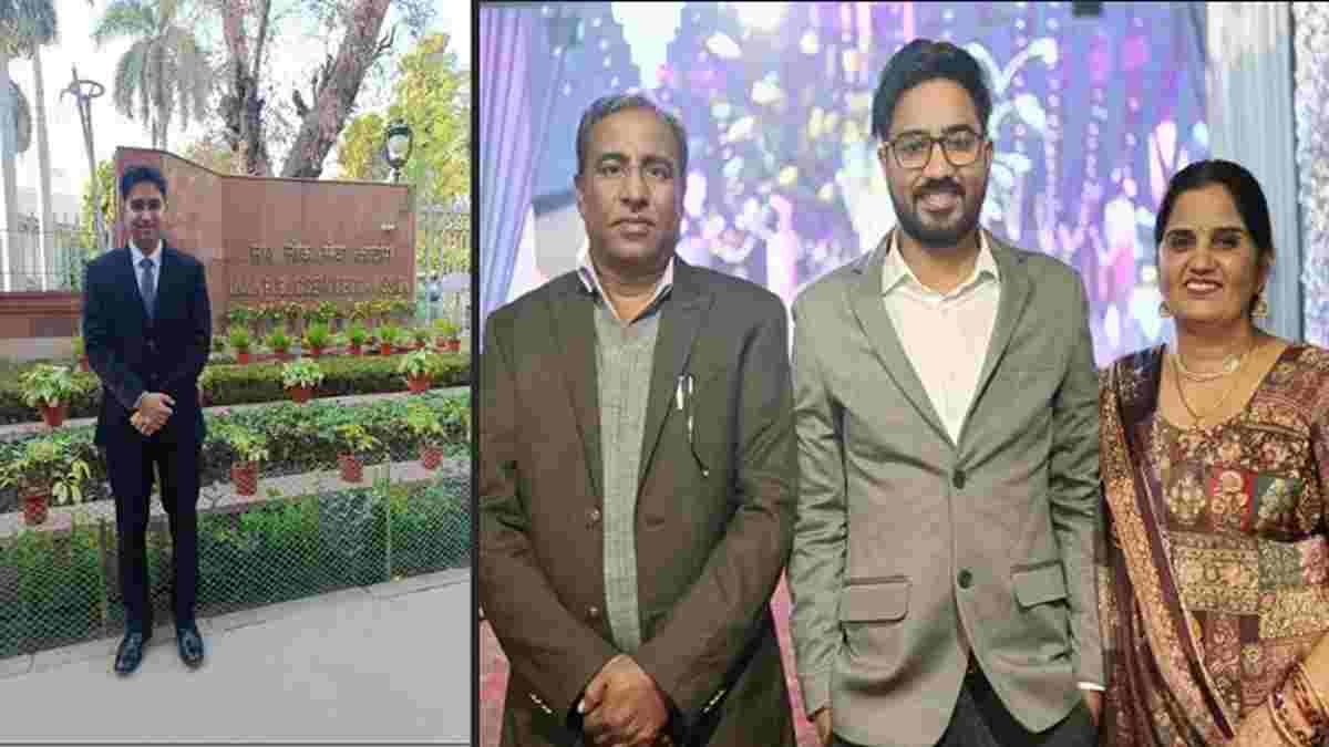 कैथल के मोहित ने UPSC परीक्षा में गाड़े झंडे, हासिल किया दूसरा स्थान; पिता कभी करते थे मजदूरी Mohit Dhiman Kaithal UPSC