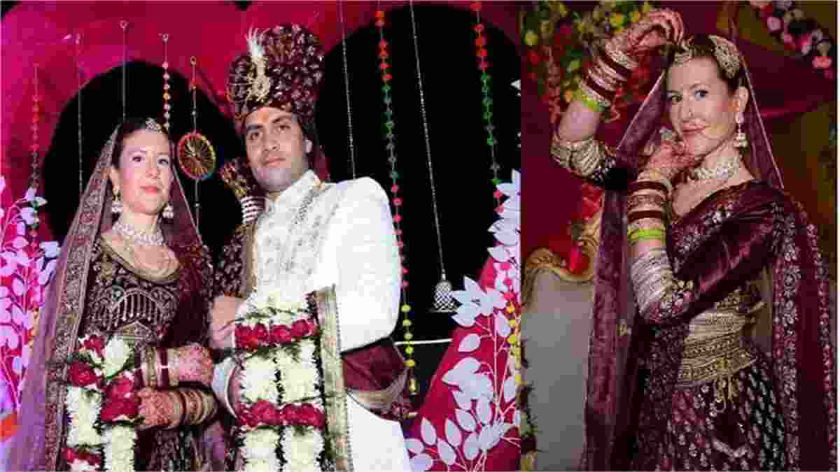 गौरी मैम पर आया हरियाणा के छोरे अमित का दिल, 3 साल लिव-इन में रहने के बाद दोनों ने लिए सात फेरे Palwal Amit Narwar Shadi
