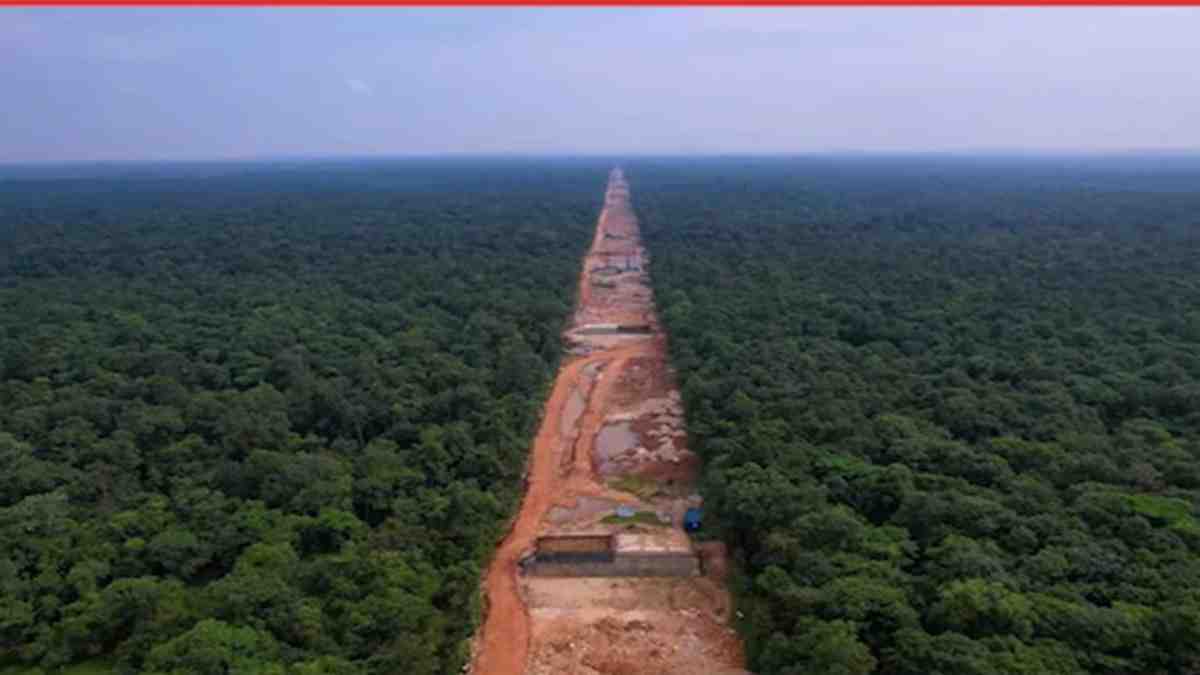 जंगल सफारी- समुद्र की सैर करवाकर 3 राज्यों के जंगल से गुजरेगा ये हाईवे, केवल 7 घंटे में नपेगी 14 घंटे की दूरी Raipur Vizag