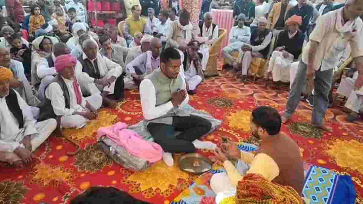 हरियाणा में समाज को सशक्त संदेश दे गई ये शादी, दहेज में मिलें 11 लाख रूपए लौटाकर मात्र 1 रूपये में किया विवाह Rewari Shadi