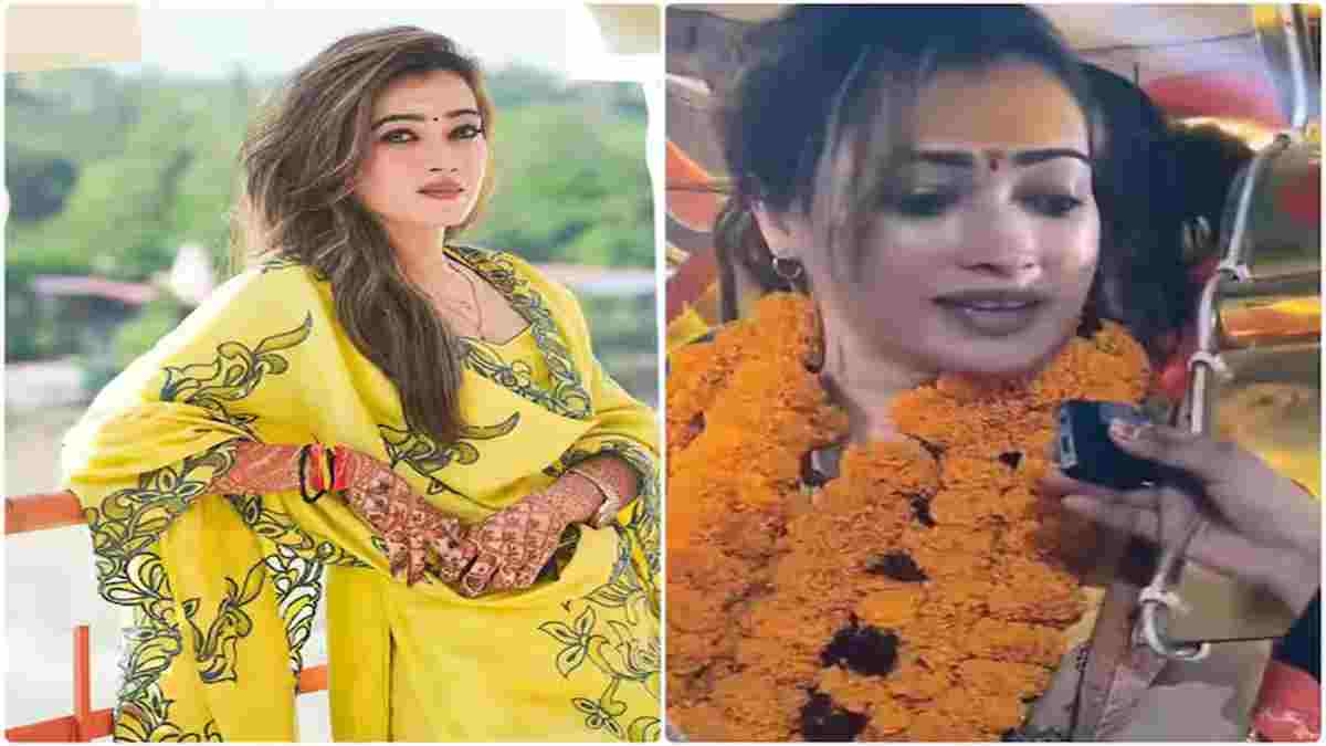 महाकुंभ मेले की सबसे सुंदर साध्वी की खूबसूरती बटोर रही सुर्खियां, सोशल मीडिया पर लाखों फॉलोअर्स Harsha Richhariya compressed
