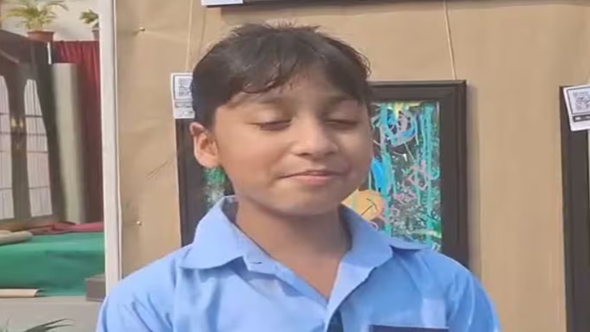 अंबाला की चौथी कक्षा की छात्र आरुषि सिंगला बनी गुरु, 9 बच्चों को सिखाएगी पेंटिंग की कला Ambala News