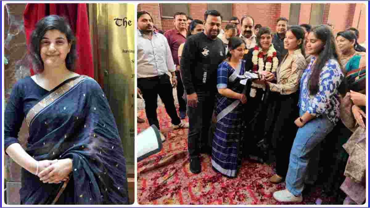 हरियाणा की बेटी निहारिका बनी जज, पहले ही प्रयास में पास की दिल्ली ज्यूडिशियल सर्विस परीक्षा Haryana Niharika becomes judge