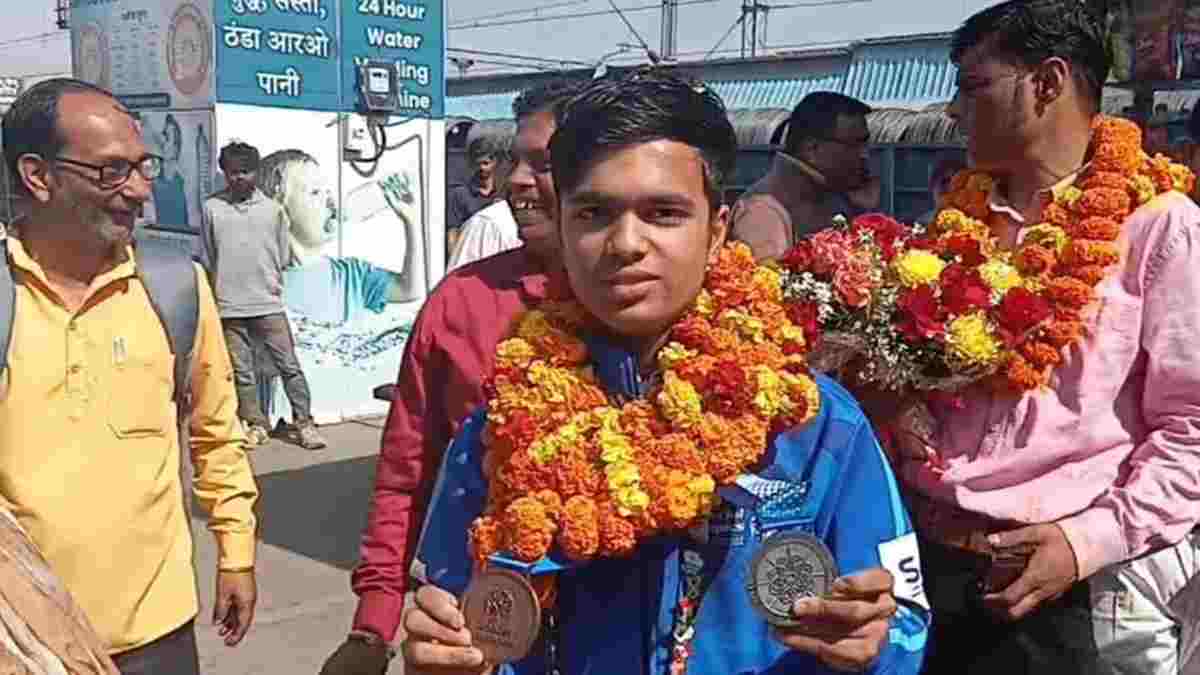अंबाला के स्पेशल चाइल्ड तांशु ने विदेशी धरती पर गाड़े झंडे, आइस स्केटिंग में झटके सिल्वर और ब्रॉन्ज मेडल Tanshu Ambala
