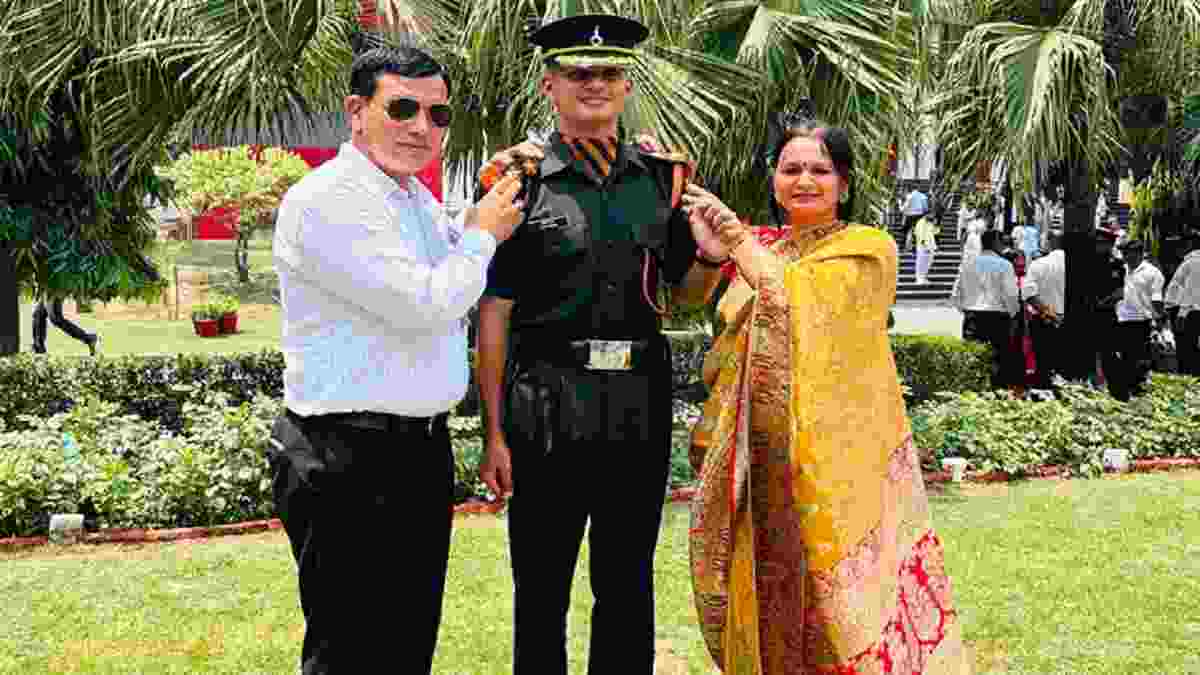 लेफ्टिनेंट अन्नी नेहरा स्वार्ड ऑफ ऑनर से सम्मानित, परिवार से लगातार तीसरी पीढ़ी करेगी देशसेवा Anni Nehra Lieutenant