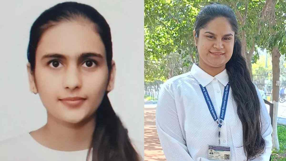 हरियाणा की बेटियों ने रचा इतिहास, 400 डिग्री तापमान सहने वाला ल्यूमिनसेंट ग्लास किया तैयार mdu students