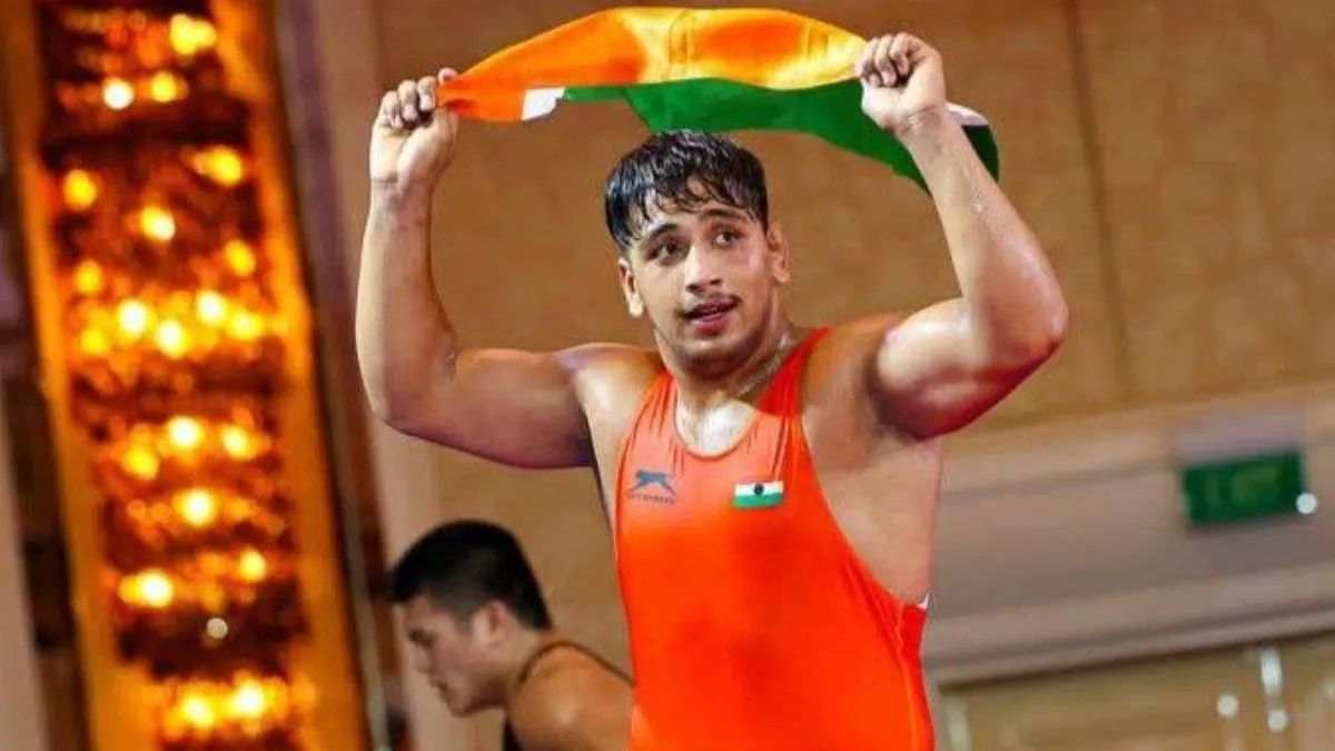 झज्जर के पहलवान हरदीप ने किया कमाल, एथेंस की धरती पर जीता गोल्ड मेडल; 5 साल की उम्र में हो गए थे बेसहारा Hardeep Chillar