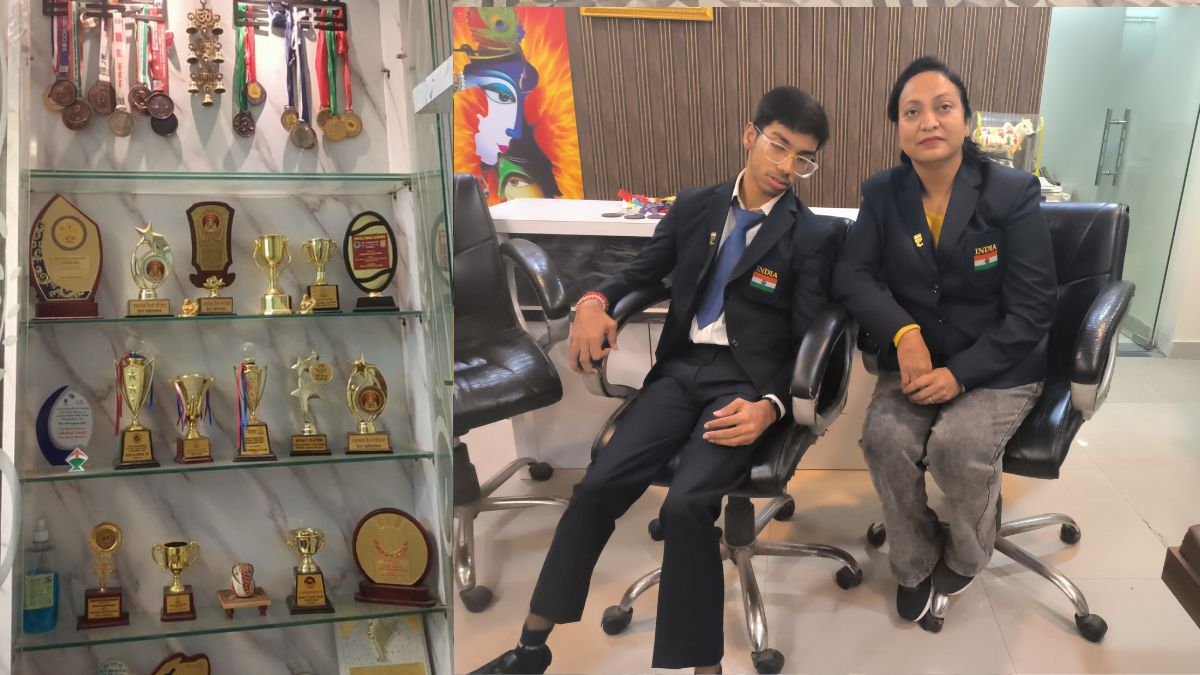 दिव्यांगता को मात देकर फरीदाबाद के लक्ष्य ने जीता कांस्य पदक, मां ने बताई संघर्ष भरे सफर की आपबीती Lakshya Gupta