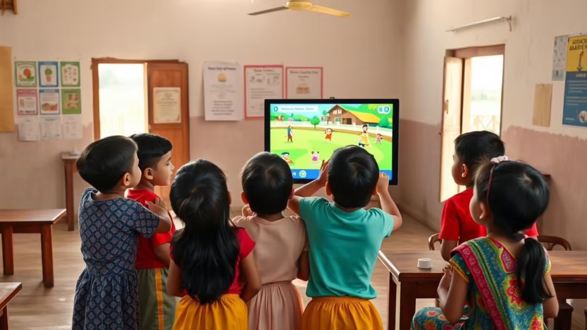 हरियाणा के इस गांव में हुई पहली AI आधारित आंगनबाड़ी की शुरुआत, इन बच्चों को मिलेंगे फायदे Student School