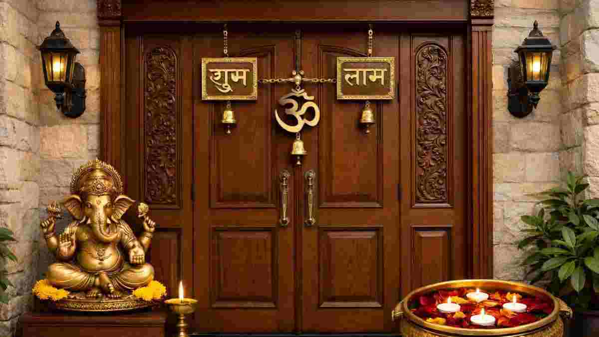 Vastu Tips: घर के मेनडोर से जुड़े नियमों का रखें विशेष ध्यान, नहीं होगी जीवन में पैसों की कमी Main Door Vastu Tips