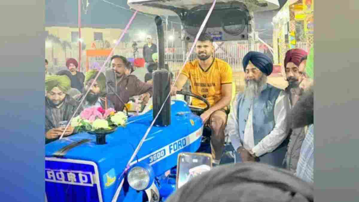 हरियाणा के छोरे ने पंजाब की धरती पर कराई बल्ले- बल्ले, ईनाम में जीता फोर्ड ट्रैक्टर Tractor