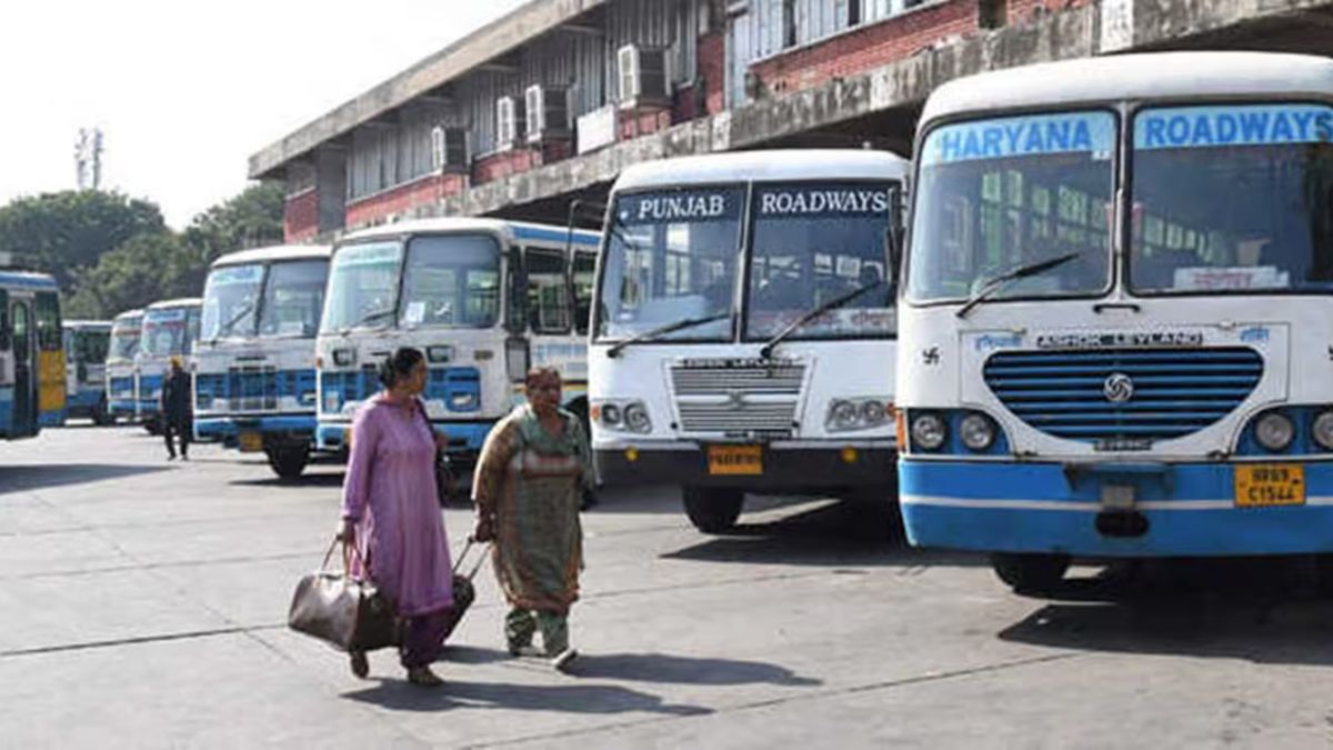 Haryana Roadways Bus