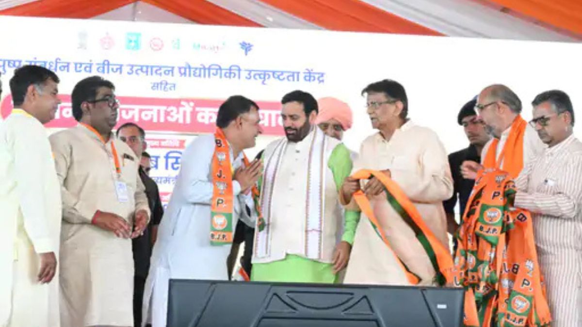 हरियाणा के बादली में BJP की बड़ी जीत, सरपंचों का सामूहिक प्रवेश BJP