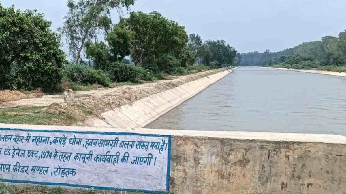 सोनीपत में JLN नहर से सीधे जलघरों तक पहुंचेगा पानी, तीन गांवों की समस्या होगी खत्म JNL Talab Nadi River Nahar