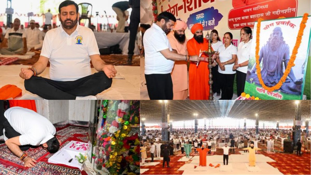 CM सैनी ने सिरसा में सुनीं जनता की समस्याएं, डेरा बाबा भूमनशाह में किया योग MPNews 3