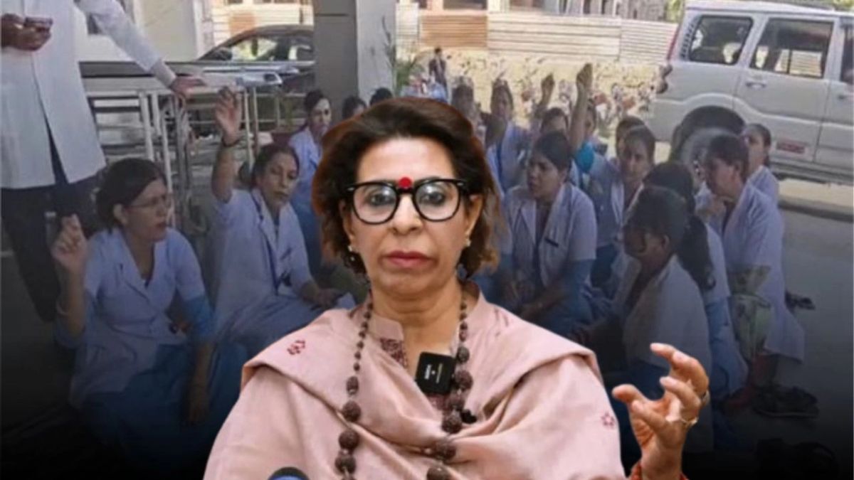 हरियाणा महिला आयोग अध्यक्ष रेणु भाटिया अपने बयान पर कायम, इस्तीफे की मांग तेज Renu Bhatiya