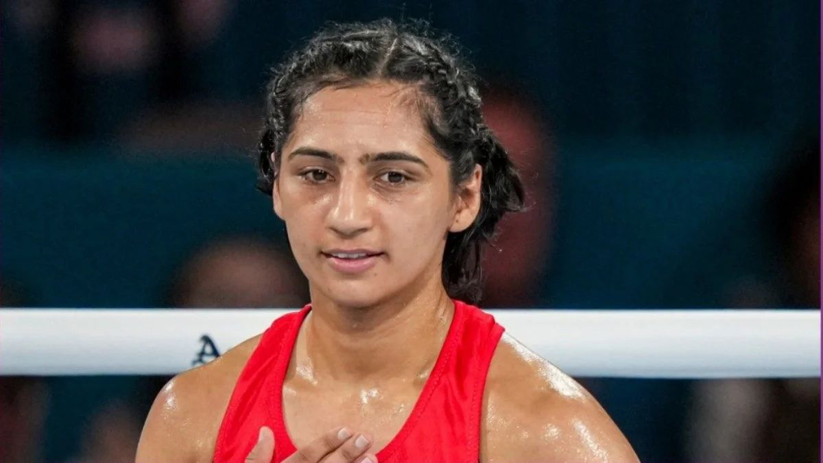 भिवानी की प्रीति पंवार ने फाइनल में बनाई जगह, अब गोल्ड मेडल पर निगाहें Boxer Preeti Pawar