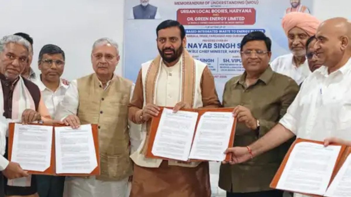 हरियाणा में कचरे से बनेगी बिजली, 4 शहरों में लगेंगे संयंत्र; रोज 5 हजार टन कचरे का होगा निस्तारण CM Nayab Singh Saini