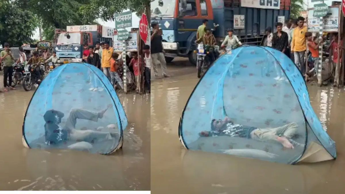 न होटल, न कमरा… बारिश में सड़क पर ही लगा लिया ‘बेडरूम’! Desi Goa Wala Vich का Video देख चौंके लोग Desi Goa Beach