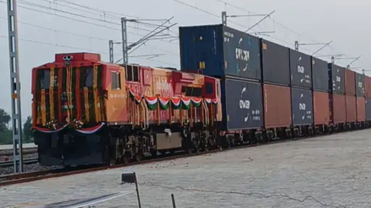 हरियाणा के नांगल चौधरी से शुरू होगी रेल कनेक्टिविटी, CM सैनी आज रवाना करेंगे पहली मालगाड़ी Maal Gadi Gods Train