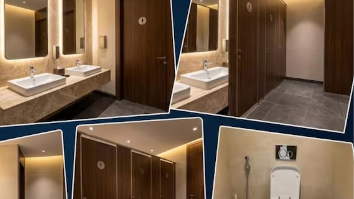 इस शहर का पब्लिक वॉशरूम देख लोग रह गए हैरान, बोले- "कई घरों से भी ज्यादा साफ"; Video वायरल Public Toilet