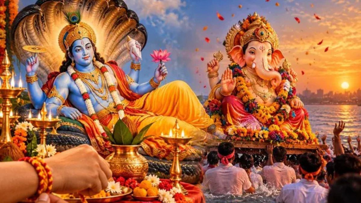 अनंत चतुर्दशी पर पंचामृत में छिपाए जाते हैं भगवान विष्णु, फिर श्रद्धालु करते तलाश; वजह जानकर रह जाएंगे हैरान Anant Chaturdarshi