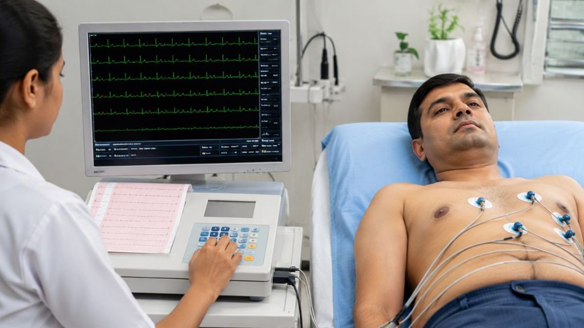 दिल की जांच के लिए अब नहीं जाना पड़ेगा बड़े अस्पताल, फरीदाबाद के 14 केंद्रों पर शुरू हुई खास सुविधा ECG Hospital Doctor