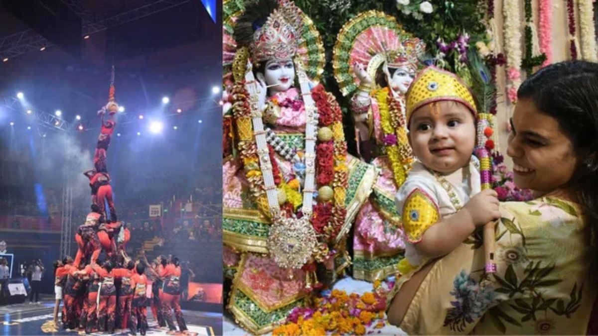 जन्माष्टमी पर कृष्ण भक्ति में डूबा दिल्ली- NCR, मंदिरों में उमड़ी भीड़; 500 से ज्यादा व्यंजनों का भोग Janmastami