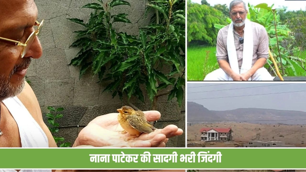 मुंबई में छोटा सा फ्लैट और गांव में 27 एकड़ जमीन, ऐसी थी नाना पाटेकर की सादगी भरी जिंदगी Nana Patekar Farmhouse