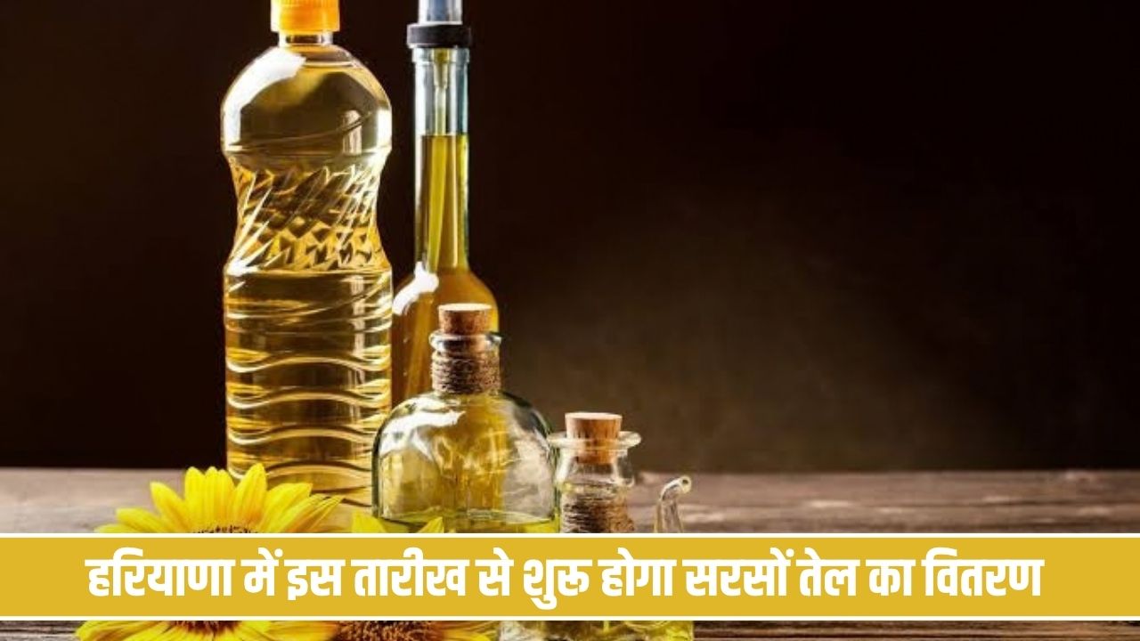 हरियाणा में BPL परिवारों का इंतजार होगा खत्म, इस तारीख से शुरू होगा सरसों तेल का वितरण Oil