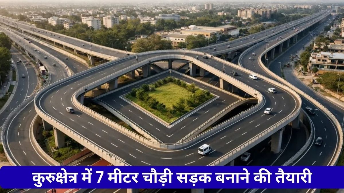 कुरुक्षेत्र वालों का सफर होगा आसान, एलिवेटेड रेलवे ट्रैक के साथ बनेगी 3.20 KM लंबी सड़क Road Bypass Elevated